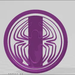 CUTTING SPIDER, COOKIE-CUTTER STAMP