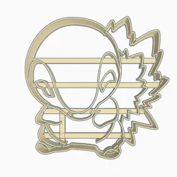 Cyndaquil Cookie Cutter Pokemon Anime Chibi