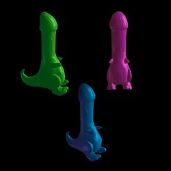 dinosaur DILDO / BUTT PLUG BDSM 18 ANAL ADULT SEX XXX