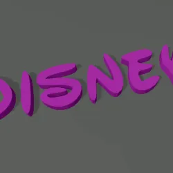 DISNEY LETTERS - FULL ALPHABET