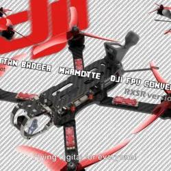 DJI FPV - ARMATTAN BADGER-MARMOTTE - 2,4Ghz CONVERSION KIT