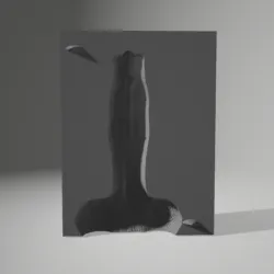dog penis V2 mold cast