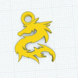 Dragon Keychain