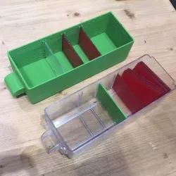 Drawer box and spacers for organizer