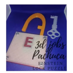 Einstein lock puzzle