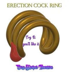 erection ring cock dong penis ring fj24 3d print and cnc