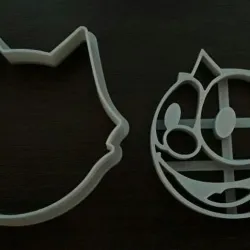Felix the cat cookie cutter