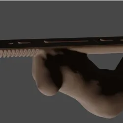Female Angled Foregrip MLock compatible