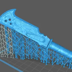 Gears of war Cleaver for figure.