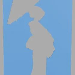 Geisha Stencil Stencil
