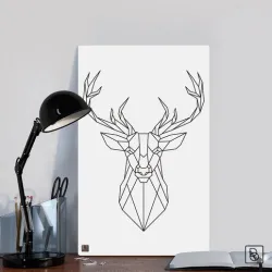geometric deer