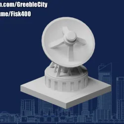 GreebleCity: Radar Dish