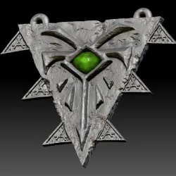 Grey Seer Rat amulet