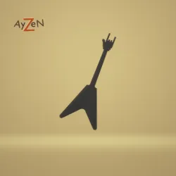 Guitar bookmark / Bookmark guitar