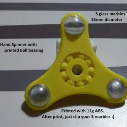 Hand Spinner with printed Bearing