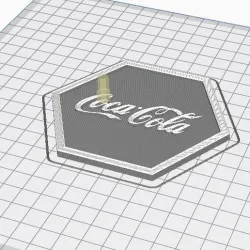 Hex Tile Coca Cola