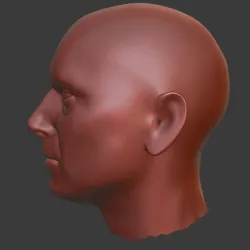 human face male older