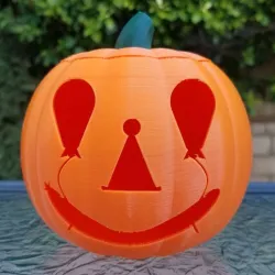 Jack-O'-Lantern Balloon Face