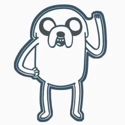 JAKE THE DOG 1 COOKIE CUTTER HORA DE AVENTURA / ADVENTURE TIME
