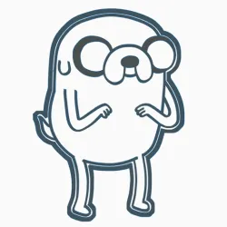 JAKE THE DOG 2 COOKIE CUTTER HORA DE AVENTURA / ADVENTURE TIME