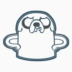 JAKE THE DOG 5 COOKIE CUTTER HORA DE AVENTURA / ADVENTURE TIME