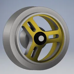 JDM wheel for scalextric