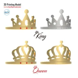 King - Queen Ring