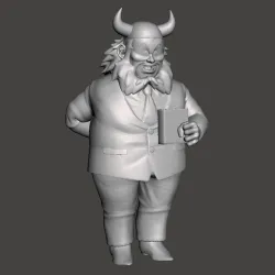 King Yemma (Dragon Ball) 3D Model