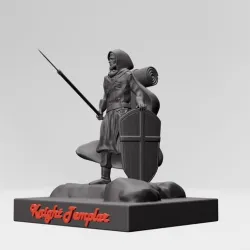 Knights Templar - 3d printable