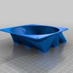 Lack Lekman Box insert for 140 mm fan