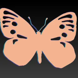 large white butterfly