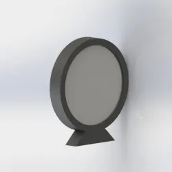 Led lamp with letters