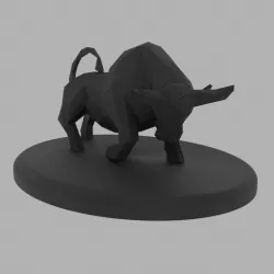 Low Poly Bull