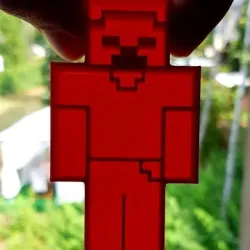 Minecraft cookie cutter