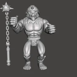 MONKIAN (MANDREL) THUNDERCAST VINTAGE ACTION FIGURE (COMPLETE)