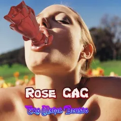 O-ring Gag ROSE SEXY SLAVE Open Mouth Red Gold Hollow Gag BDSM SM bondage mg-16 3d print