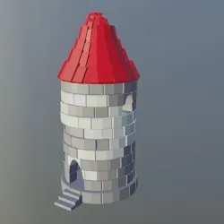 Old ruined tower