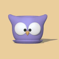 Owl Pot