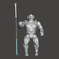 PANTHRO THUNDERCAST VINTAGE ACTION FIGURE