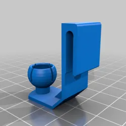 Raspberry Pi Camera Swivel Mount with 3mm Clip-remix_repair