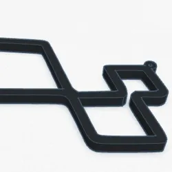 Renault Sport key ring