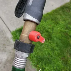 Replacement garden hose valve handle