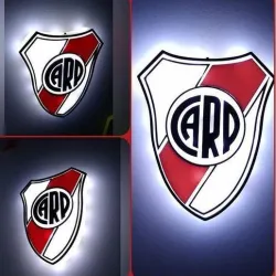 River's shield with lights