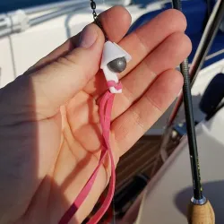 Rod lead holder for light paternoster fishing rig