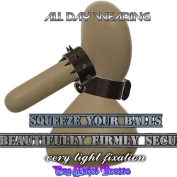 Scrotum Fixation BDSM Bondage Male Ring Chastity Belt Cock Penis Ring Testis Restraint Cock clamp ring Ball Stretcher balls holder scr-126B-1 3d print cnc