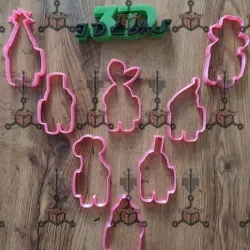 SET 8 CUTTERS AMONG US