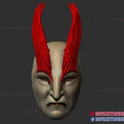 Shadow Warrior 3 Mask - Ghost Oni Samurari Cosplay