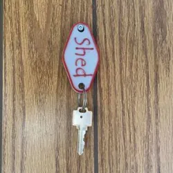 Shed Key Ring.