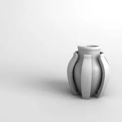 Shell vase