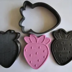 SOLID SHAMPOO PRESS JABON SOLIDO MOLDE Strawberry
